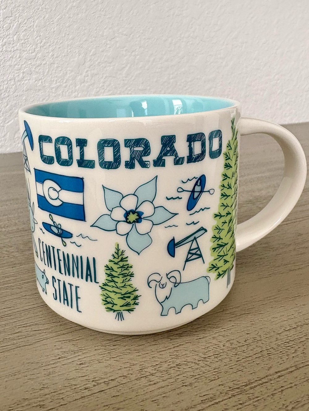 NWOB Starbucks Been There Series Colorado Mug